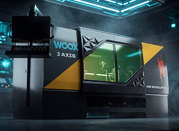 WOOX 2x2 CNC Ahşap Torna